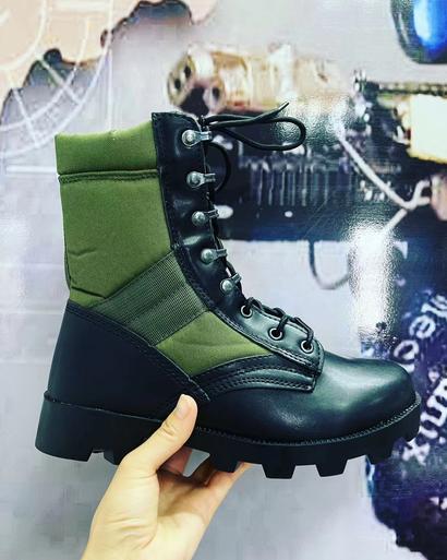 New Arrival Wholesale Camo Woodland Camouflage Jungle Boots Tactical Outdoor Military Boots for men