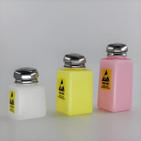Anti static alcohol bottle