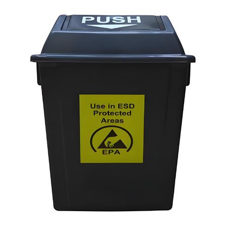 Anti static hollow board waste bin