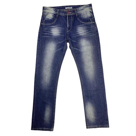 Men's jeans straight fit custom jeans