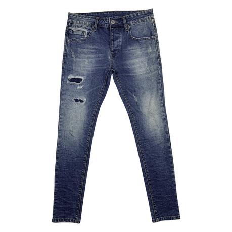 Men's jeans slim fit ripped jeans custom jeans