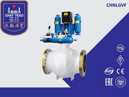 ガス液リンケージ完全溶接された球形弁