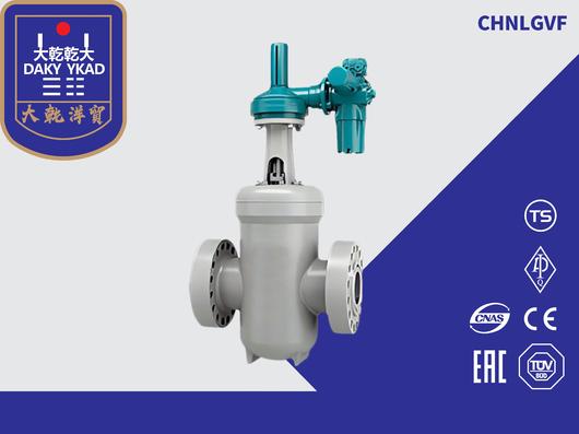 電気超高圧並列K板ゲートバルブ