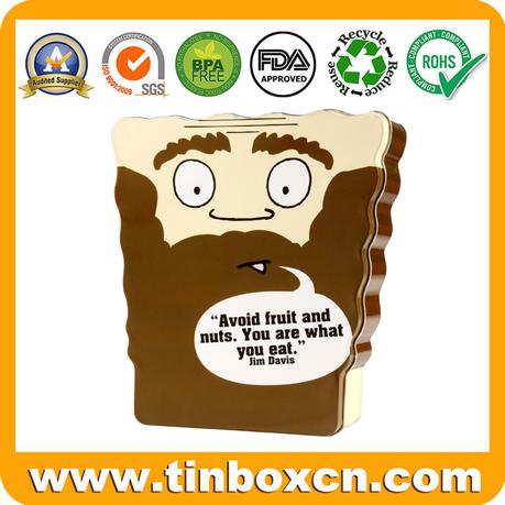 Professional Spongebob Chocolate Tin For Funny Christmas Tin Box Holiday Gift Tin Packaging Supplier
