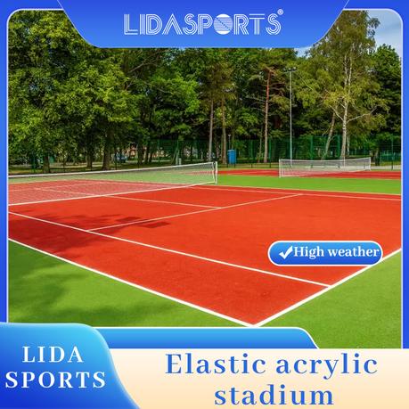 Elastic acrylic stadium