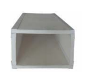 Glass-magnesium composite air duct