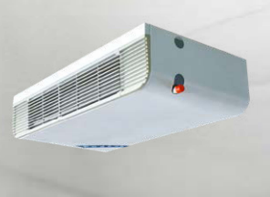 Horizontal open mounted fan coil