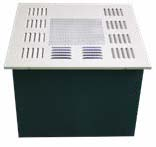 High efficiency filter outlet