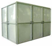 Combined molded water tank