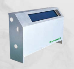 Vertical concealed fan coil