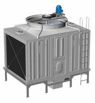 Square cooling tower