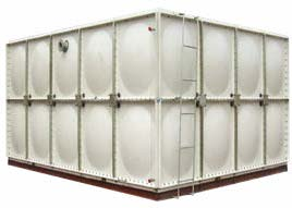 Steel spray water tank