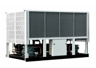 Air-cooled screw type cold (hot) water unit