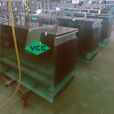 Custom tempered glass door