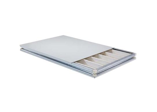 Handmade Cleanroom MGO Sandwich Panel Fireproof 50mm 75mm 100mm Thick
