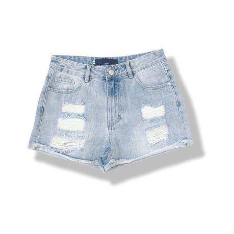 Women's denim shorts raw hem ripped shorts custom denim shorts