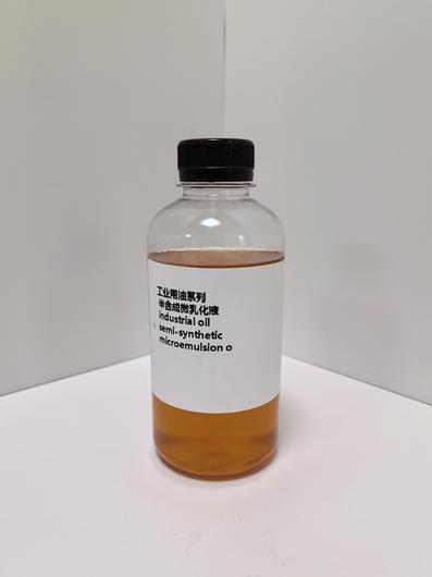 Semi-synthetic microemulsion oil