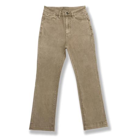 Women's Jeans low waist straight leg garment dye jeans custom jeans