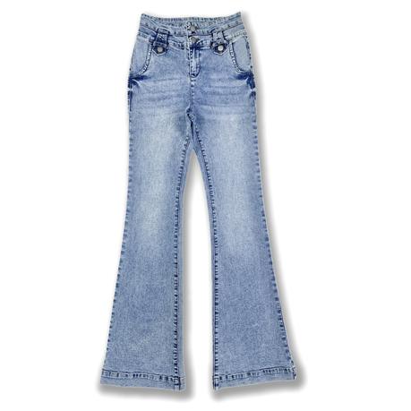 Women's Jeans high waist flare leg custom jeans