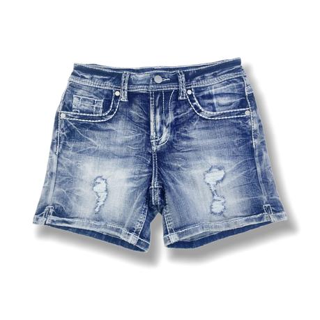 Women's denim shorts ripped shorts custom denim shorts