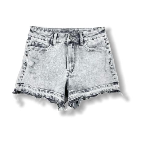 Women's denim shorts button fly shorts custom denim shorts