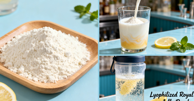 Water Soluble Lyophilized Royal Jelly Powder