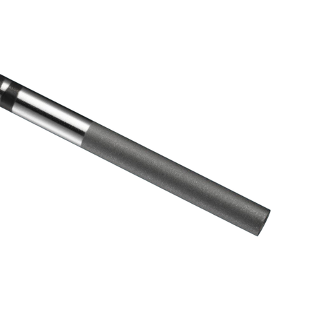 Extremo estructurado esmerilado