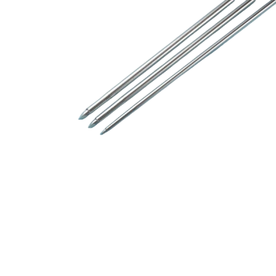 Tubo de aguja y estilete de aguja de biopsia de médula ósea(Punta de corte poliédrica)