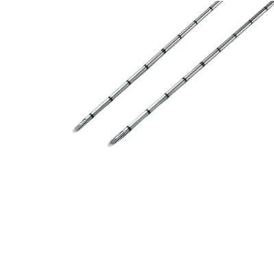 Tubo de aguja y estilete de tratamiento epidural