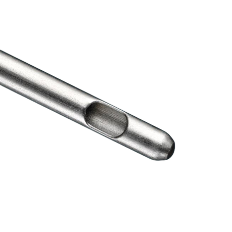 estructura de agujero lateral con cabeza hemisférica