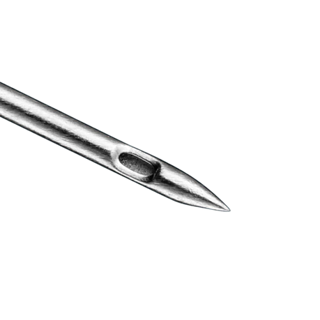 estructura de punta de aguja de lápiz