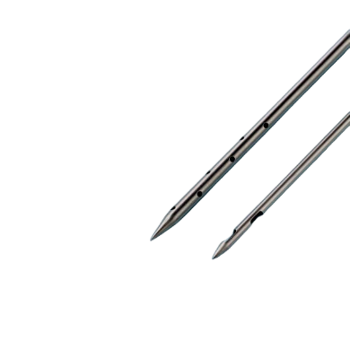 Tubo de aguja de punción especial