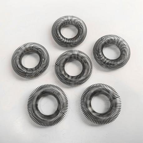 Stainless steel spring contact finger